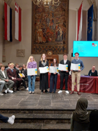 Uitreiking certificaat U-Talent